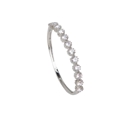 LA FILLE D'OR American Diamond Eternity bracelet.