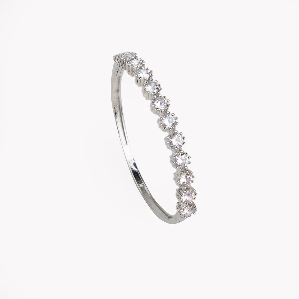 LA FILLE D'OR American Diamond Eternity bracelet.