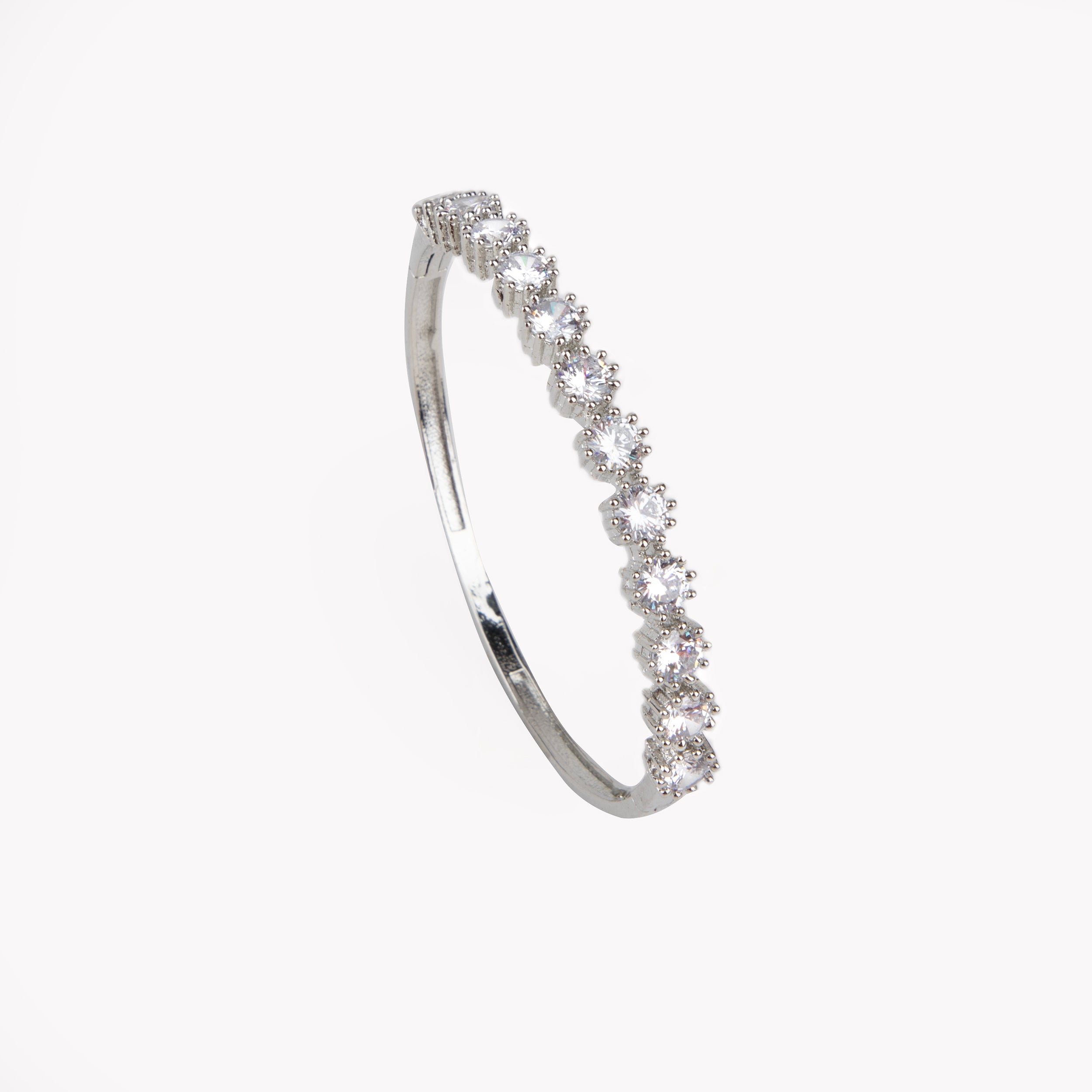LA FILLE D'OR American Diamond Eternity bracelet.